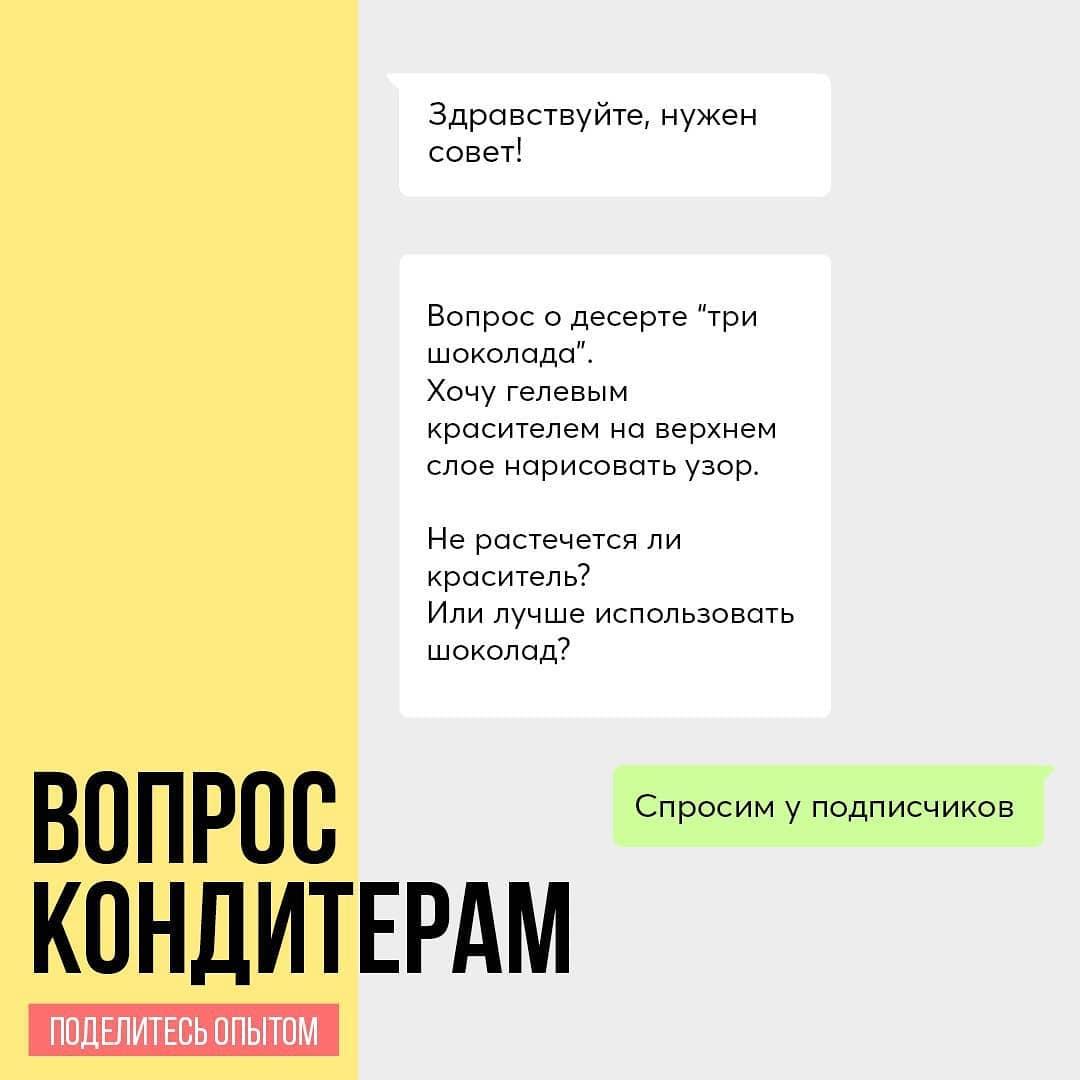 Хочу гелевыми красителеми нарисовать узор на десерте, не растечется ли он? Или лучше использовать шоколад?