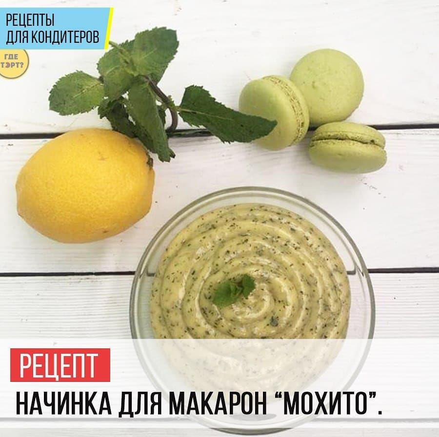 Начинка для макарон Мохито