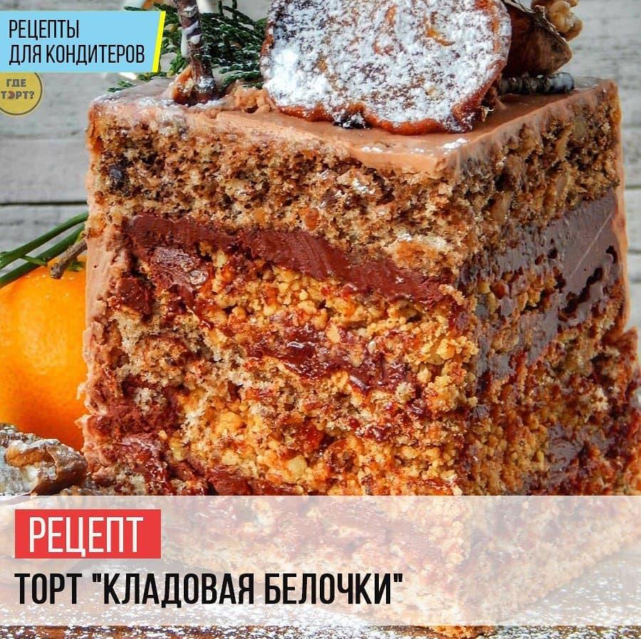 Торт Кладовая белочки