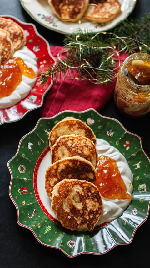 Яблочные панкейки: Вкусное утро с яблочным ароматом